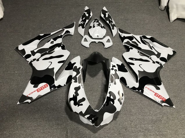 2011-2014 Winter Tarnung Ducati 1199 Motorrad Verkleidung 2011-2014 Winter Tarnung Ducati 1199 Motorrad Verkleidung