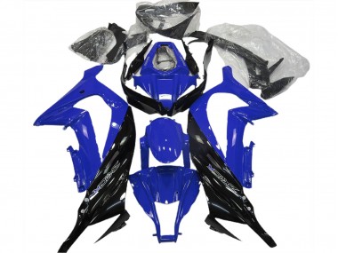 2011-2015 Glänzend Blau & Schwarz Kawasaki ZX10R Motorrad Verkleidung