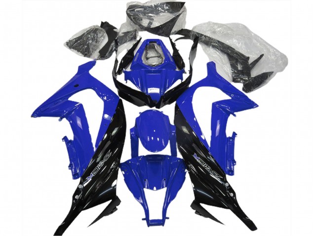2011-2015 Glänzend Blau & Schwarz Kawasaki ZX10R Motorrad Verkleidung 2011-2015 Glänzend Blau & Schwarz Kawasaki ZX10R Motorrad Verkleidung