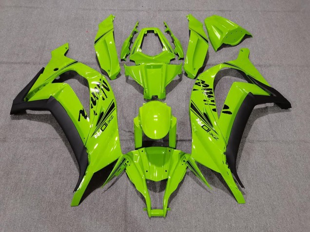 2011-2015 Glänzend Grün & Schwarz Kawasaki ZX10R Motorrad Verkleidung 2011-2015 Glänzend Grün & Schwarz Kawasaki ZX10R Motorrad Verkleidung