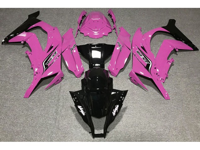 2011-2015 Glanzrosa & Logos Kawasaki ZX10R Motorrad Verkleidung 2011-2015 Glanzrosa & Logos Kawasaki ZX10R Motorrad Verkleidung