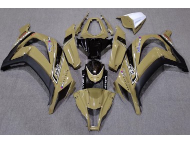 2011-2015 OEM Stil Wüstenbraun Kawasaki ZX10R Motorrad Verkleidung