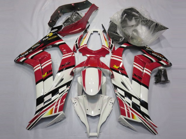 2011-2015 Rot Schwarz & Weiß Kawasaki ZX10R Motorrad Verkleidung 2011-2015 Rot Schwarz & Weiß Kawasaki ZX10R Motorrad Verkleidung