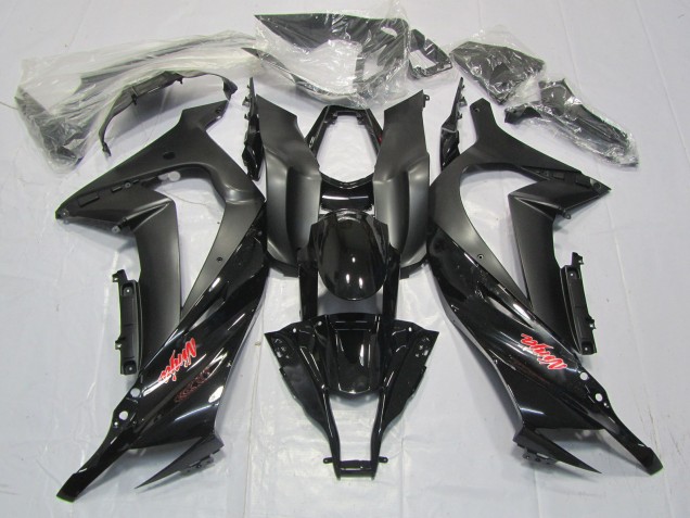 2011-2015 Schwarz Matt Rot Pin Kawasaki ZX10R Motorrad Verkleidung 2011-2015 Schwarz Matt Rot Pin Kawasaki ZX10R Motorrad Verkleidung