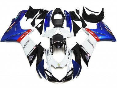 2011-2024 Custom Logos Mit Blau & Rot Suzuki GSXR 600-750 Motorrad Verkleidung