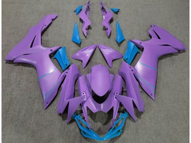 2011-2024 Matt Lila & Blau Suzuki GSXR 600-750 Motorrad Verkleidung