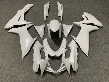 2011-2024 Perlweiss Suzuki GSXR 600-750 Motorrad Verkleidung