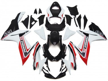 2011-2024 Rot Custom-Stil-Kit Suzuki GSXR 600-750 Motorrad Verkleidung