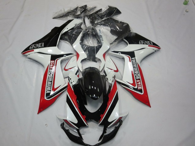 2011-2024 Rot Weiß & Schwarz Suzuki GSXR 600-750 Motorrad Verkleidung 2011-2024 Rot Weiß & Schwarz Suzuki GSXR 600-750 Motorrad Verkleidung