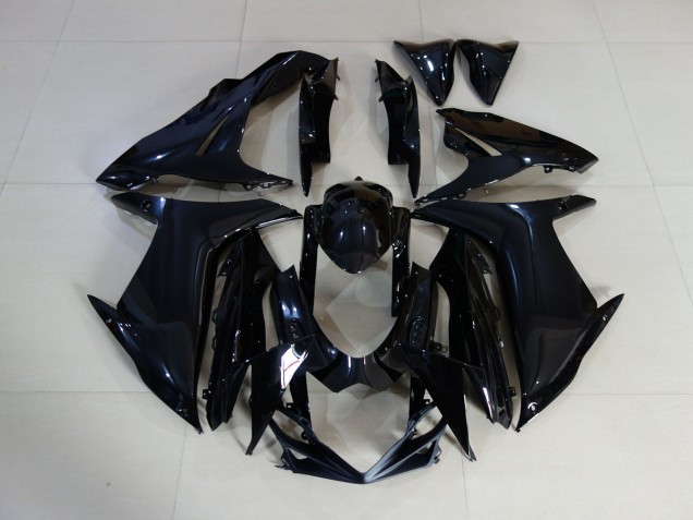 2011-2024 Schlichte Schwarz Glänzend Suzuki GSXR 600-750 Motorrad Verkleidung 2011-2024 Schlichte Schwarz Glänzend Suzuki GSXR 600-750 Motorrad Verkleidung