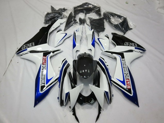 2011-2024 Schwarz Rockstar Suzuki GSXR 600-750 Motorrad Verkleidung 2011-2024 Schwarz Rockstar Suzuki GSXR 600-750 Motorrad Verkleidung