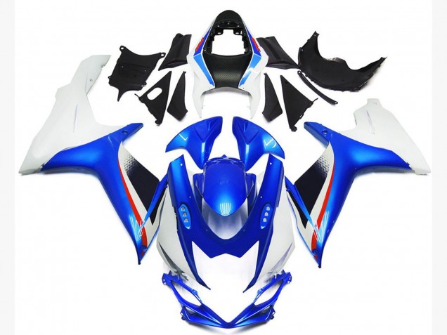 2011-2024 Tiefes Blau & Glänzender Weißstil Suzuki GSXR 600-750 Motorrad Verkleidung 2011-2024 Tiefes Blau & Glänzender Weißstil Suzuki GSXR 600-750 Motorrad Verkleidung