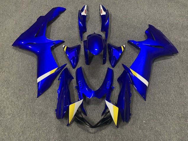 2011-2024 Tiefes Blau Mit Suzuki-Branding Suzuki GSXR 600-750 Motorrad Verkleidung 2011-2024 Tiefes Blau Mit Suzuki-Branding Suzuki GSXR 600-750 Motorrad Verkleidung