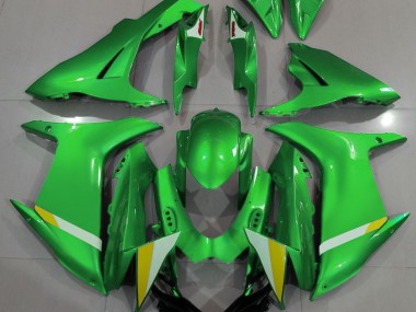 2011-2024 Vollglanz Hellgrün Suzuki GSXR 600-750 Motorrad Verkleidung