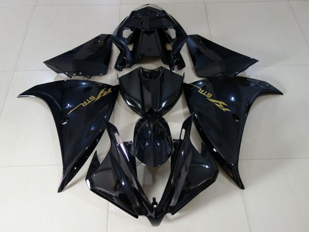 2012-2014 Schwarz Glänzend Yamaha R1 Motorrad Verkleidung 2012-2014 Schwarz Glänzend Yamaha R1 Motorrad Verkleidung