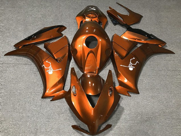 2012-2016 Dunkelorange Glänzend Honda CBR1000RR Motorrad Verkleidung 2012-2016 Dunkelorange Glänzend Honda CBR1000RR Motorrad Verkleidung