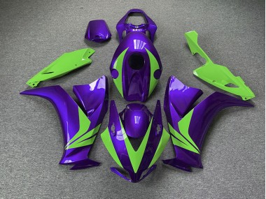 2012-2016 Glanz Lila & Grün Honda CBR1000RR Motorrad Verkleidung