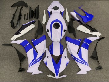 2012-2016 Glänzend Blau & Weiß Honda CBR1000RR Motorrad Verkleidung