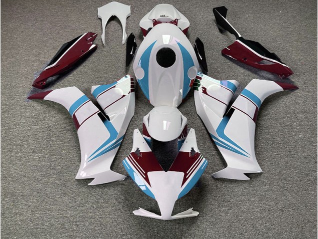 2012-2016 Glänzend Hellblau & Kastanienbraun Honda CBR1000RR Motorrad Verkleidung 2012-2016 Glänzend Hellblau & Kastanienbraun Honda CBR1000RR Motorrad Verkleidung