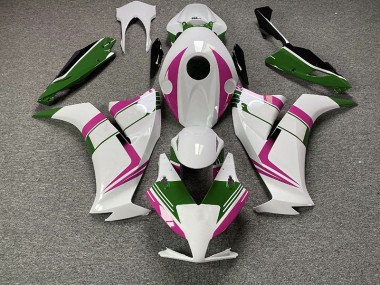 2012-2016 Glanzrosa & Grün Honda CBR1000RR Motorrad Verkleidung