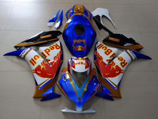 2012-2016 Rot Bull Blau & Gold Honda CBR1000RR Motorrad Verkleidung 2012-2016 Rot Bull Blau & Gold Honda CBR1000RR Motorrad Verkleidung