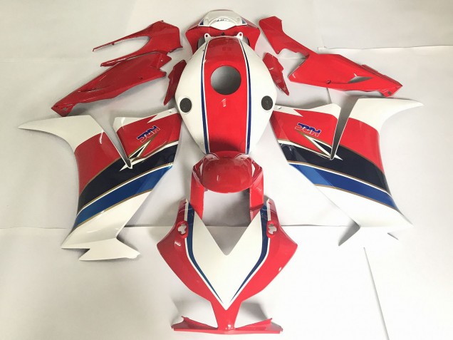 2012-2016 Rot Mit Weiß / Blau Honda CBR1000RR Motorrad Verkleidung 2012-2016 Rot Mit Weiß / Blau Honda CBR1000RR Motorrad Verkleidung