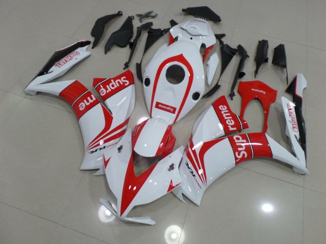 2012-2016 Weiß Supreme Honda CBR1000RR Motorrad Verkleidung 2012-2016 Weiß Supreme Honda CBR1000RR Motorrad Verkleidung