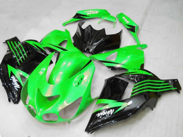 2012-2021 Grün Kawasaki ZX14R Motorrad Verkleidung 2012-2021 Grün Kawasaki ZX14R Motorrad Verkleidung