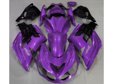 2012-2021 Stimmungsviolett Kawasaki ZX14R Motorrad Verkleidung