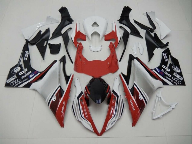 2013-2016 Rot Weiß & Schwarz Stil Triumph Daytona 675 Motorrad Verkleidung 2013-2016 Rot Weiß & Schwarz Stil Triumph Daytona 675 Motorrad Verkleidung