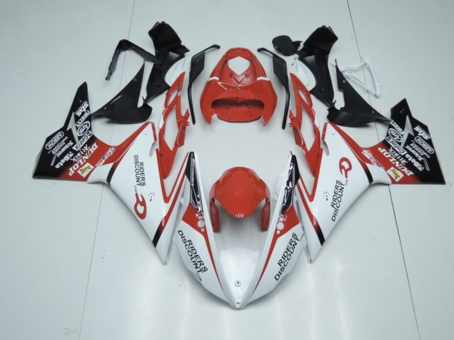 2013-2016 Rot & Weiß Triumph Daytona 675 Motorrad Verkleidung 2013-2016 Rot & Weiß Triumph Daytona 675 Motorrad Verkleidung