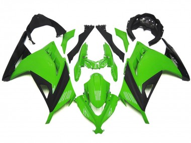 2013-2018 Glanzgrün & Schwarz Kawasaki Ninja 300 Motorrad Verkleidung