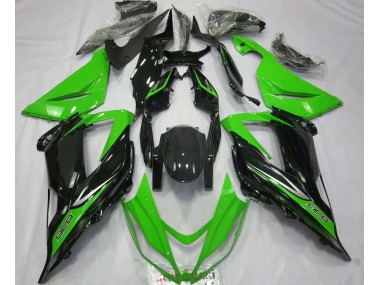 2013-2018 Grün & Schwarz Kawasaki ZX6R Motorrad Verkleidung