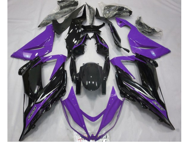 2013-2018 Schwarz & Lila Kawasaki ZX6R Motorrad Verkleidung 2013-2018 Schwarz & Lila Kawasaki ZX6R Motorrad Verkleidung