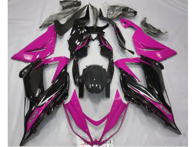 2013-2018 Schwarz & Pink Kawasaki ZX6R Motorrad Verkleidung 2013-2018 Schwarz & Pink Kawasaki ZX6R Motorrad Verkleidung