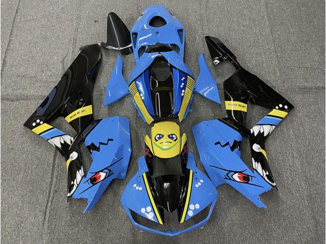 2013-2023 Blauer Hai Honda CBR600RR Motorrad Verkleidung 2013-2023 Blauer Hai Honda CBR600RR Motorrad Verkleidung