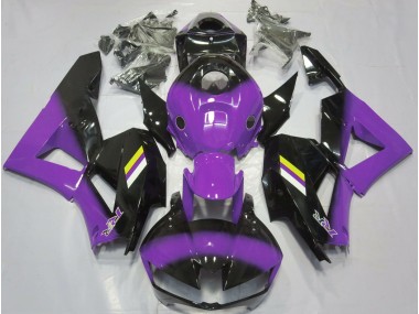2013-2023 Glanz Lila & Schwarz Verblassend Honda CBR600RR Motorrad Verkleidung