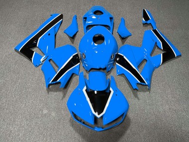 2013-2023 Hellblau & Schwarz Glänzend Honda CBR600RR Motorrad Verkleidung