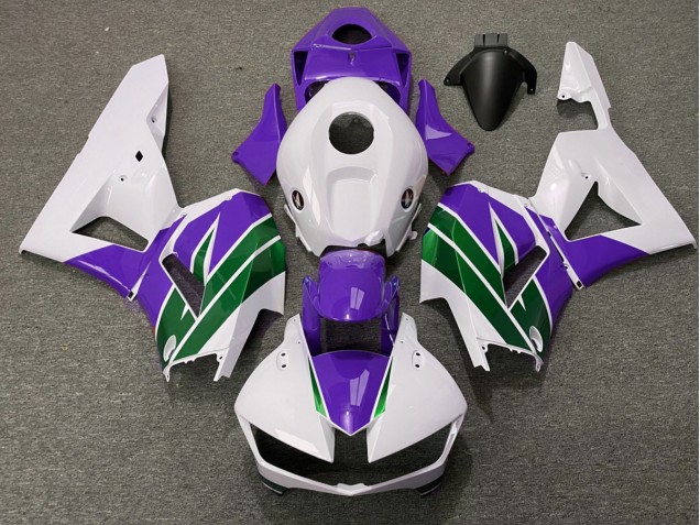 2013-2023 Lila & Glänzendes Grün Honda CBR600RR Motorrad Verkleidung 2013-2023 Lila & Glänzendes Grün Honda CBR600RR Motorrad Verkleidung