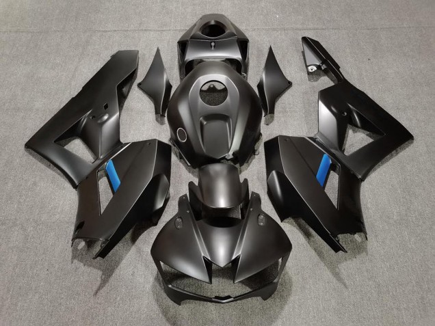 2013-2023 Matt Schwarz & Hellblau Honda CBR600RR Motorrad Verkleidung 2013-2023 Matt Schwarz & Hellblau Honda CBR600RR Motorrad Verkleidung