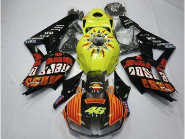 2013-2023 Nummer 46 Honda CBR600RR Motorrad Verkleidung
