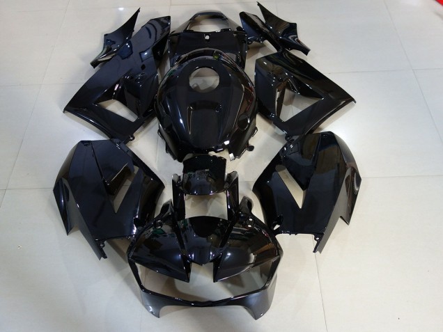 2013-2023 Schwarz Glänzend Honda CBR600RR Motorrad Verkleidung 2013-2023 Schwarz Glänzend Honda CBR600RR Motorrad Verkleidung