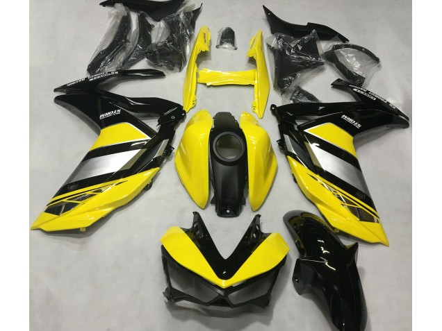 2015-2018 Gelb & Glänzendes Schwarz Yamaha R3 Motorrad Verkleidung 2015-2018 Gelb & Glänzendes Schwarz Yamaha R3 Motorrad Verkleidung