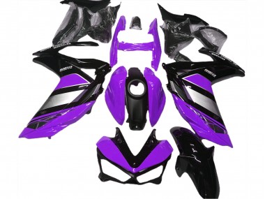 2015-2018 Lila Yamalube Yamaha R3 Motorrad Verkleidung