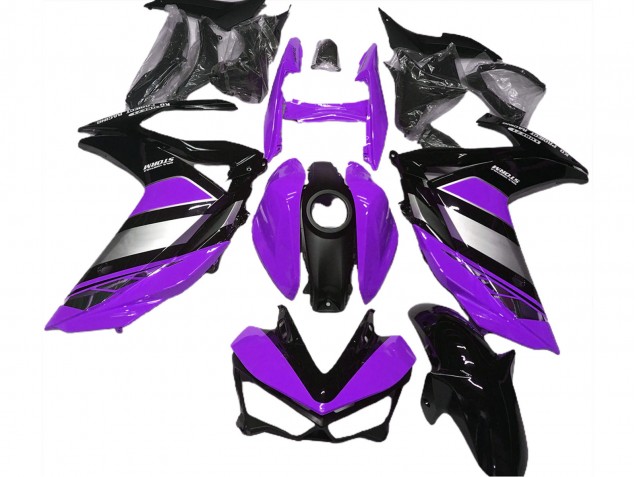 2015-2018 Lila Yamalube Yamaha R3 Motorrad Verkleidung