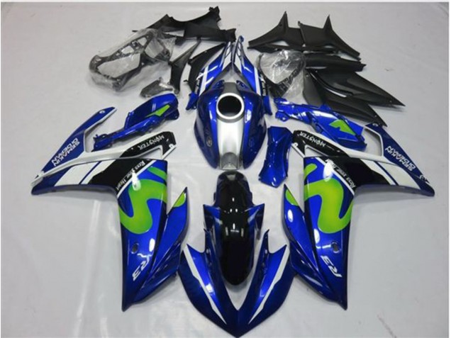 2015-2018 Movistar Yamaha R3 Motorrad Verkleidung 2015-2018 Movistar Yamaha R3 Motorrad Verkleidung