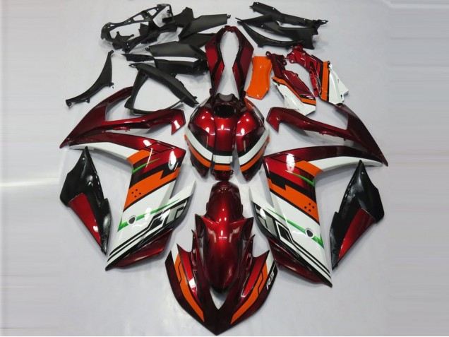 2015-2018 Orange & Kastanienbraun Yamaha R3 Motorrad Verkleidung 2015-2018 Orange & Kastanienbraun Yamaha R3 Motorrad Verkleidung