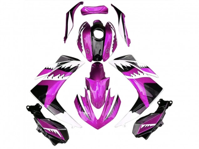 2015-2018 Rosa Hai Yamaha R3 Motorrad Verkleidung 2015-2018 Rosa Hai Yamaha R3 Motorrad Verkleidung