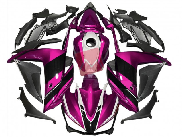 2015-2018 Rosa Schwarz & Weiß Yamaha R3 Motorrad Verkleidung 2015-2018 Rosa Schwarz & Weiß Yamaha R3 Motorrad Verkleidung