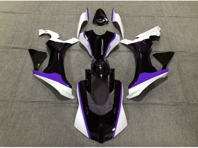 2015-2019 Lila-Schwarz-Weiß Yamaha R1 Motorrad Verkleidung 2015-2019 Lila-Schwarz-Weiß Yamaha R1 Motorrad Verkleidung